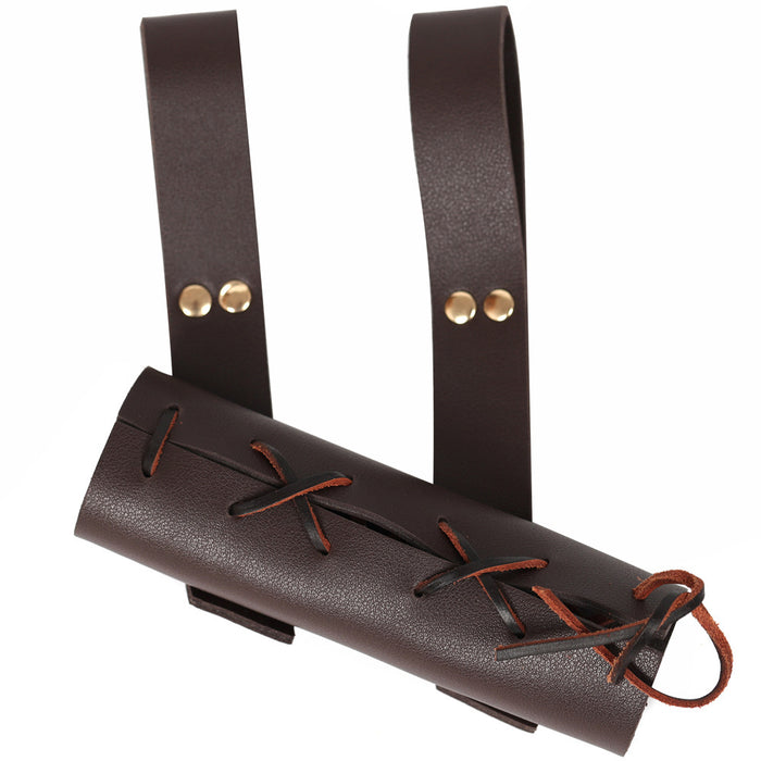 Metal Sword Scabbard Leather Rope Tie Performance
