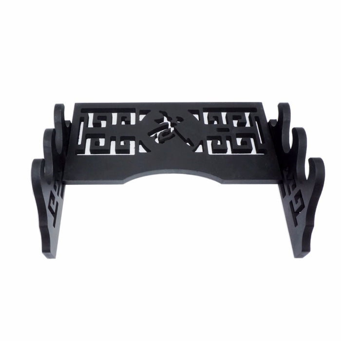 Black Wall-Mounted Classical Hollow Sword Rack