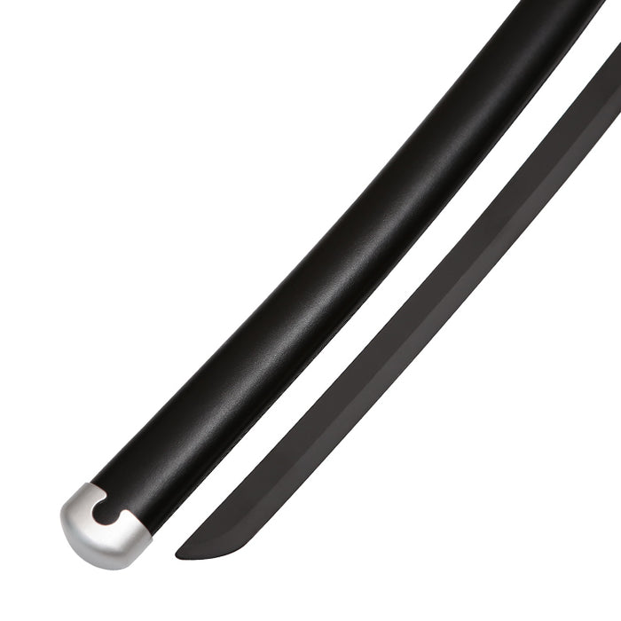 Demonn slayerr Tanjiro Kamado's Black Nichirin Katana STAINLESSs STEEL
