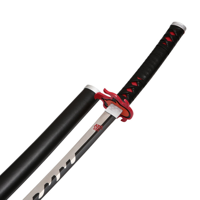 Tanjiro Kamado Black Nichirin Katana – Demon Slayer Sword | Stainless Steel Replica