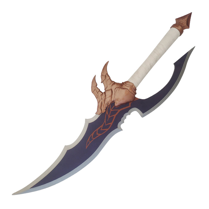 ⚔️ Solo Leveling Knight Slayer Blade V2 Metal Replica (Non-Sharp) with Display Stand – Collector’s Edition