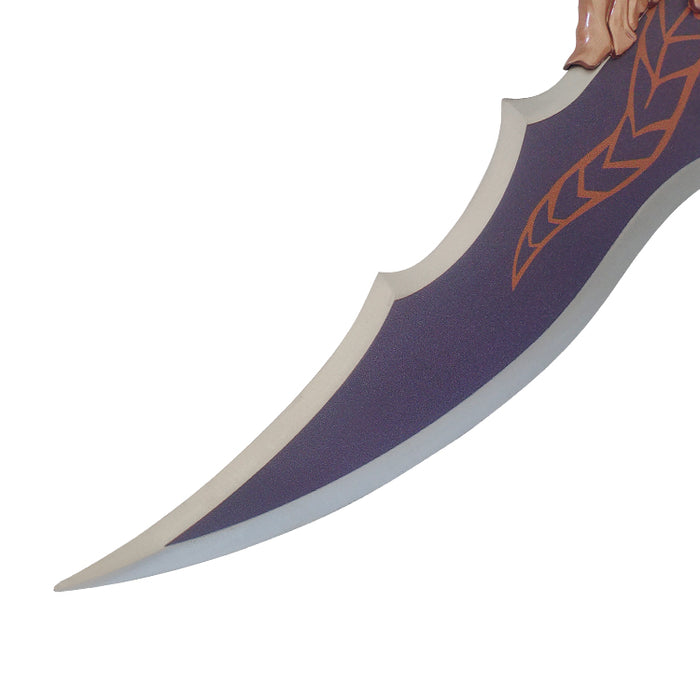 ⚔️ Solo Leveling Knight Slayer Blade V2 Metal Replica (Non-Sharp) with Display Stand – Collector’s Edition