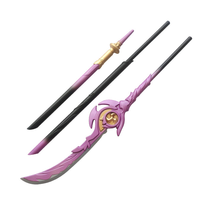 Baal 's Engulfing Lightning Naginata (High Density Foam)spear"PINK"