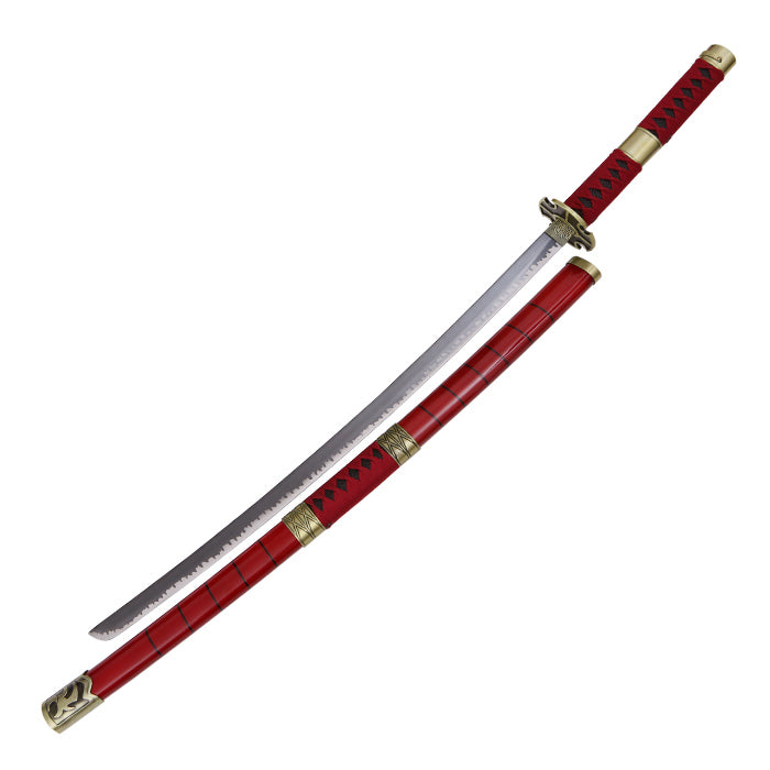 One Piece Zoro Katana – 103 cm Red Sword | Non-Sharp Replica Collectible