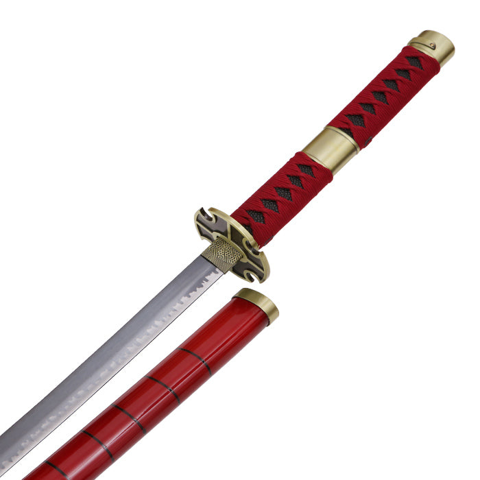 One Piece Zoro Katana – 103 cm Red Sword | Non-Sharp Replica Collectible