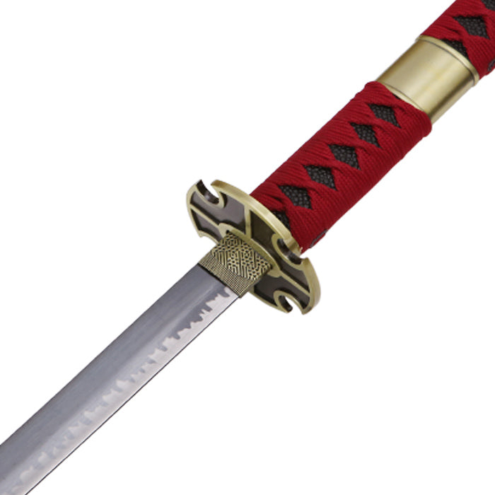 One Piece Zoro Katana – 103 cm Red Sword | Non-Sharp Replica Collectible