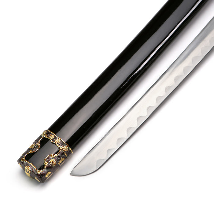 Kill Bill Hattori Hanzo Samurai Sword | Non-Sharp Katana with Free Display Stand (103 cm)