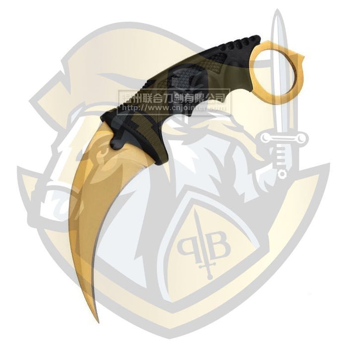 KARAMBITT KNIFEE WITH SCABBARDD