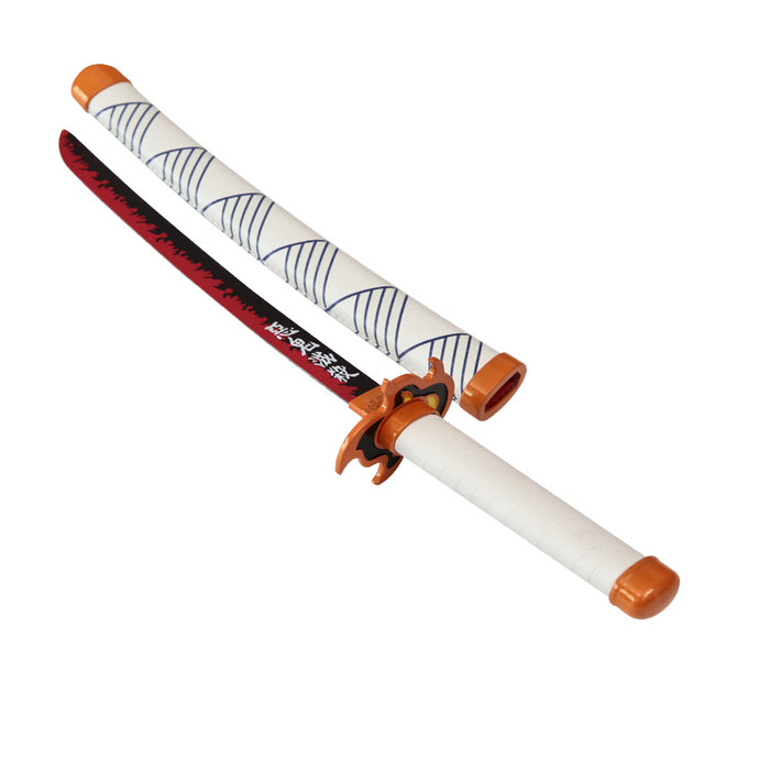 Rengoku Miniature Sword | Demon Slayer Replica (40 cm) with Display Stand – Non-Sharp