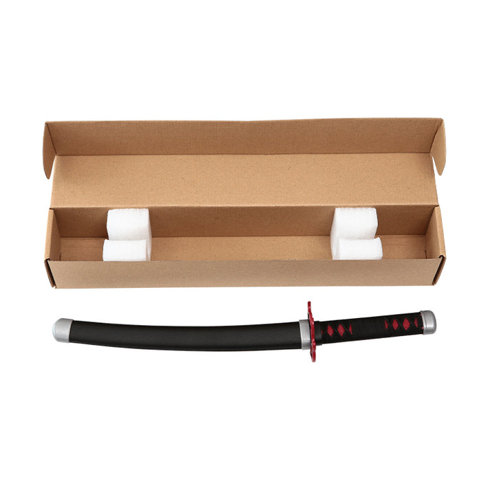 Kokushibou Miniature Sword | Demon Slayer Replica (40 cm) Tanto with Display Stand – Non-Sharp