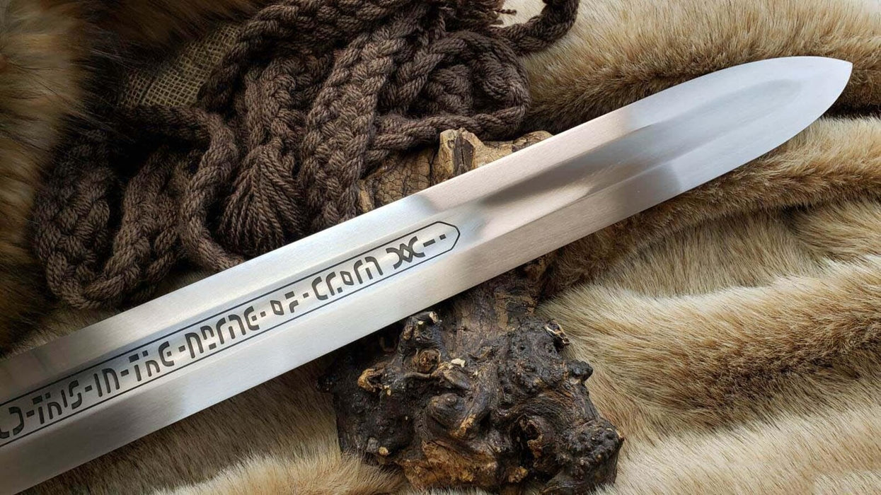 Conan The Barbarian Father’s Sword Replica - Handmade Atlantean Prop, Fantasy Collectible, Wedding Anniversary Gift