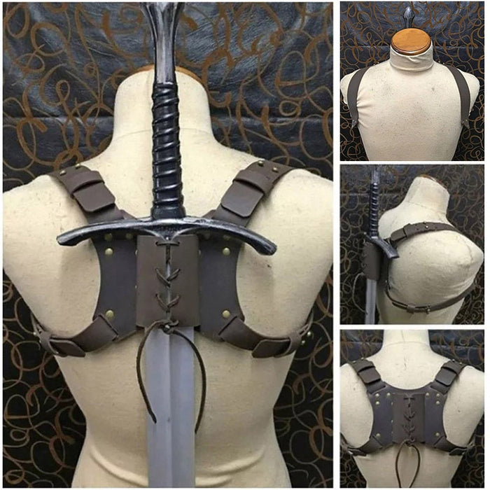 Medieval Strap Leather Sword Bag