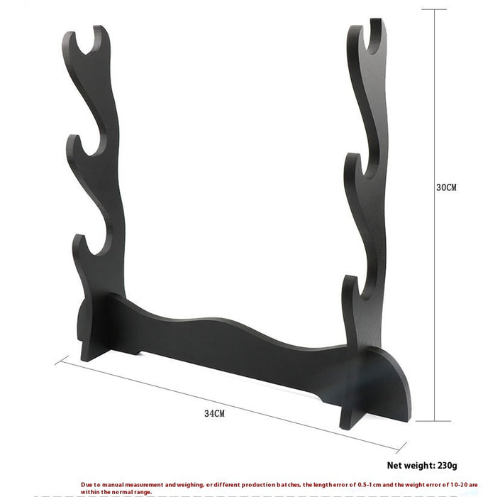Wooden Single-layer Double-layer Three-layer Sword Stand Accessories Display Furnishings