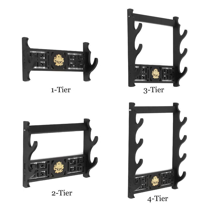 Hollow Traditional Wall Mount Sword Rest