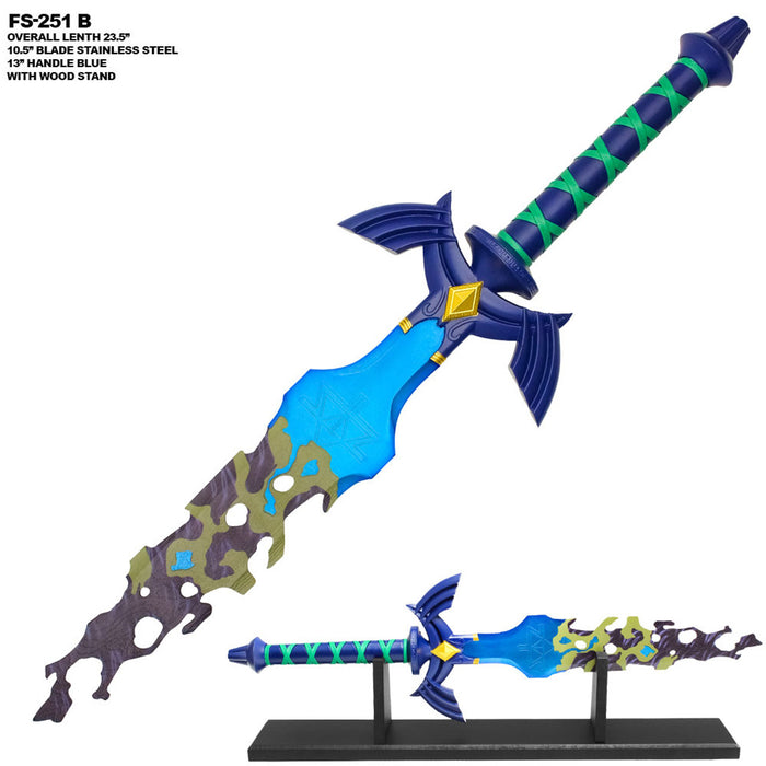 Real Zelda ,Tears of the Kingdom, (Broken )Blade Master Metal Sword