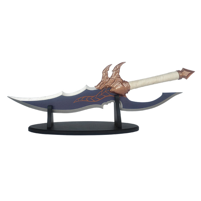 ⚔️ Solo Leveling Knight Slayer Blade V2 Metal Replica (Non-Sharp) with Display Stand – Collector’s Edition