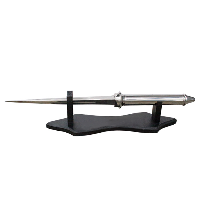Supernatural Angel Blade – 52cm Stainless Steel Collectible with Display Stand