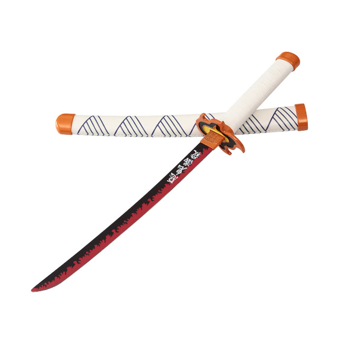 Rengoku Miniature Sword | Demon Slayer Replica (40 cm) with Display Stand – Non-Sharp