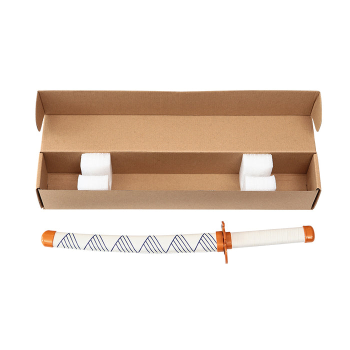 Rengoku Miniature Sword | Demon Slayer Replica (40 cm) with Display Stand – Non-Sharp