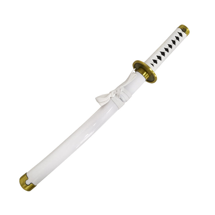 One Piece Zoro Mini Sword | White Katana Tanto (45 cm) with Display Stand – Non-Sharp
