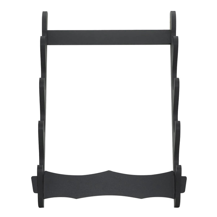 Four Sword Wall Display Stand | Wooden Wall Mount Holder for Katana, Wakizashi, and Tanto