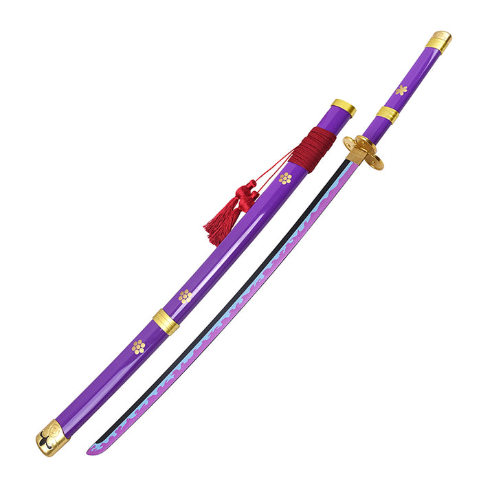 Enma Bamboo Sword – Purple Katana Replica (Cosplay & Collectible)