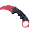 CS:GO Red Karambit Foam Knife – Crimson Web Cosplay Prop