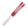 1_548a0540-c2b6-455f-8b6b-3d43b000edab (cnc) tuning forkk butterfly trainer (Balisong) In multi color magic tool Aluminium