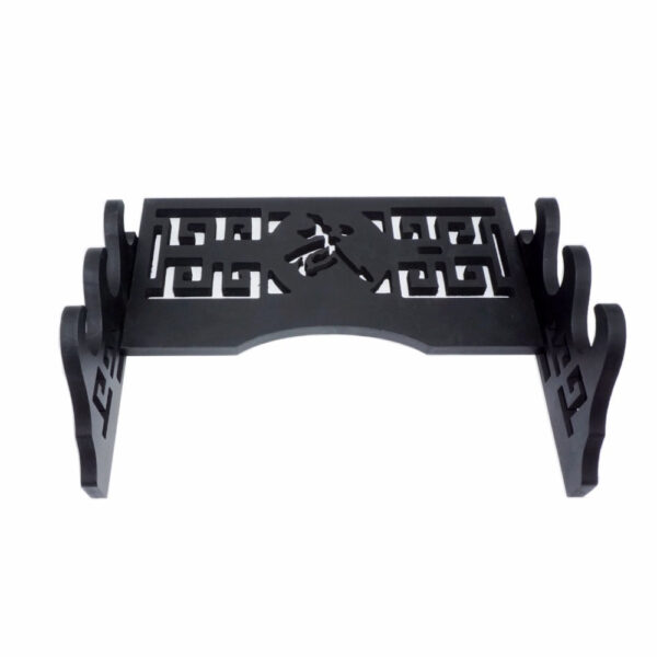 Black Wall-Mounted Classical Hollow Sword Rack