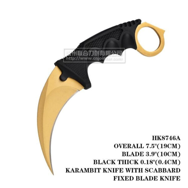 KARAMBIT KNIFE WITH SCABBARD