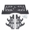 Black Wall-Mounted Classical Hollow Sword Rack