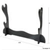 🗡️ Wooden Sword Stand – Single, Double & Triple Layer Display