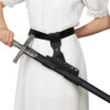 Pirate Dagger & Sword Belt – Leather Swordsman Accessory
