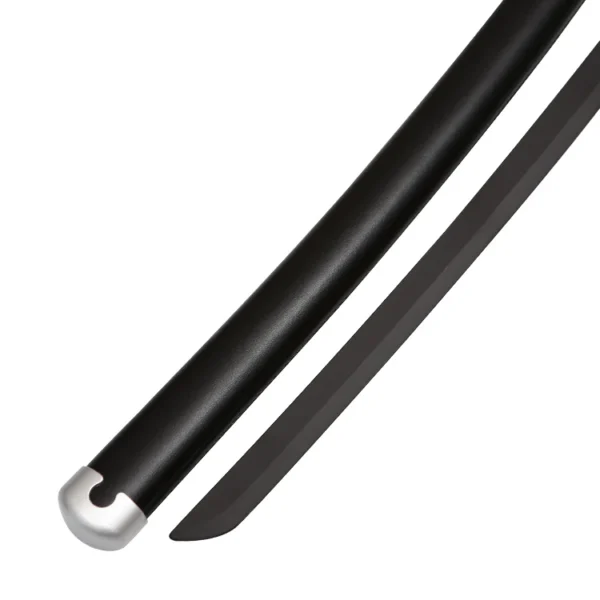Demonn slayerr Tanjiro Kamado's Black Nichirin Katana STAINLESSs STEEL