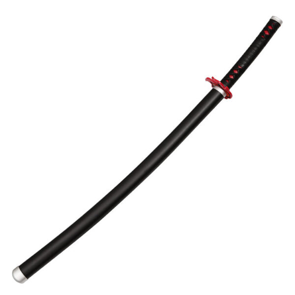 AM036GS-2 Tanjiro Kamado Black Nichirin Katana – Demon Slayer Sword