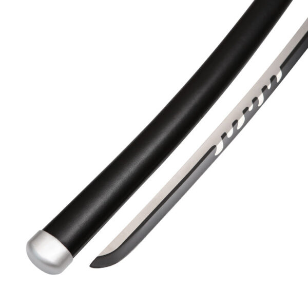 AM036GS-5 Tanjiro Kamado Black Nichirin Katana – Demon Slayer Sword