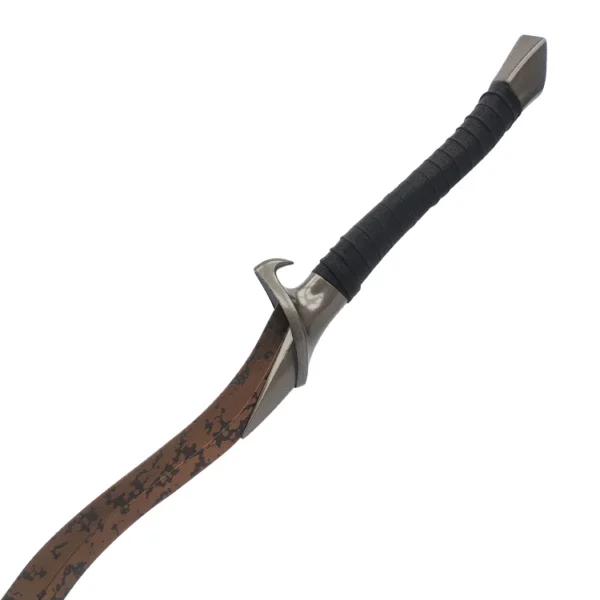 Elden Ring Bloodhound’s Fang Sword Metal Replica – 33" Collectible with Stand