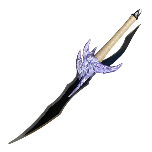 Solo Leveling Ranaka’s Venom Sword Metal Replica – 22.6" Collectible with Stand