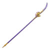 Baal 's Engulfing Lightning Naginata (High Density Foam)spear"purple"