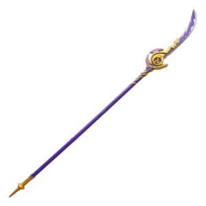 Baal 's Engulfing Lightning Naginata (High Density Foam)spear"purple"