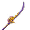 Baal 's Engulfing Lightning Naginata (High Density Foam)spear"purple"