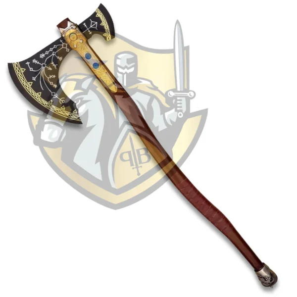 God of Warr; Handmade Kratoss Leviathan Vikingg Axee (Metal Head)