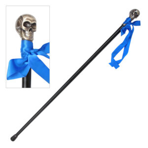HK8222-1 Fantasy Skull Cane – Gothic Collector’s Walking Stick with Removable Blade