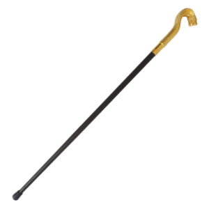 Cobra Handle Cane – Collector’s Edition Walking Stick with Removable Blade | Display Prop