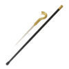 Cobra Handle Cane – Collector’s Edition Walking Stick with Removable Blade | Display Prop