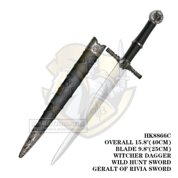 The Witcher Wild Hunt – Geralt’s Silver & Steel Swords Replica