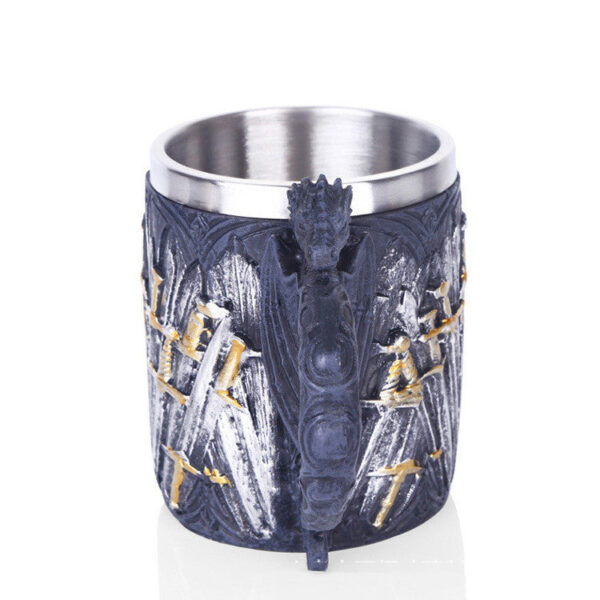 Holy Sword Black Beer Mug – Unique Fantasy Drinkware