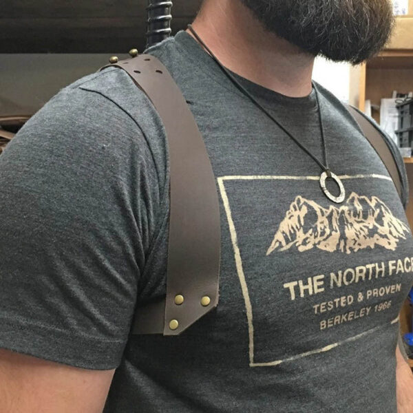 Medieval Strap Leather Sword Bag