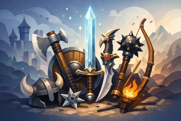 Medieval and Fantasy Weapons That Stand Out