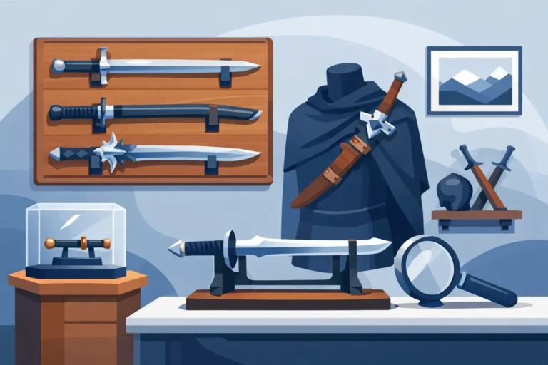 How to Display Replica Swords Right